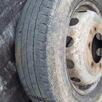гума с джанта Форд транзит-двойна гума, снимка 2 - Гуми и джанти - 44730481