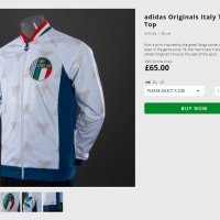 adidas Originals Italy горнище, снимка 9 - Спортни дрехи, екипи - 38111457