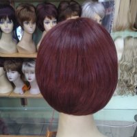 Олекотена перука с монофиламент, снимка 4 - Аксесоари за коса - 30093665