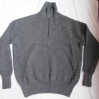 The Kooples марков френски дебел тъмно сив пуловер от мерино., снимка 1 - Пуловери - 38578770