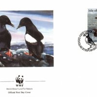Остров Ман 1989 - 4 броя FDC Комплектна серия - WWF, снимка 3 - Филателия - 38619149