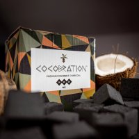Въглени Cocobration 26mm 1кг-Безплатна доставка, снимка 2 - Наргилета - 38557078
