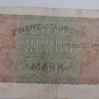 Райх банкнота - Германия - 20 000марки / 1923 година - 17986, снимка 8 - Нумизматика и бонистика - 31029947