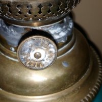 Лампа - стара изработена от бронз и порцелан, снимка 3 - Други - 29255233