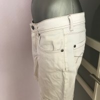 Бели къси дънкови панталони, снимка 9 - Къси панталони и бермуди - 37131370