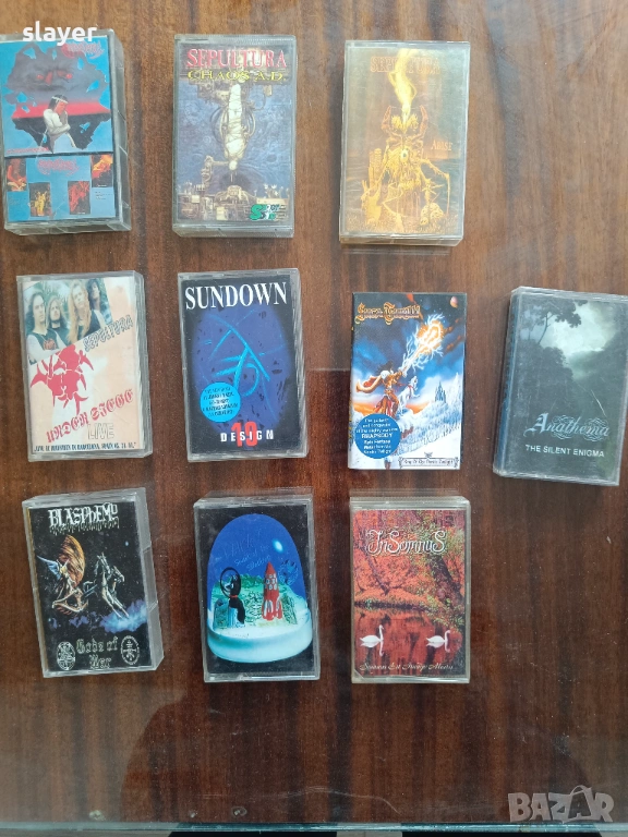 Лот аудио касети Sepultura,Sundown,Anathema, снимка 1