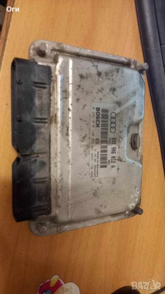 Компютър за Ауди А3 1.9 TDI 038 906 012 A / 0281 010 120, снимка 1