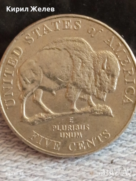 Монета FIVE CENTS 2005 UNITED STATES OF AMERICA 51902, снимка 1