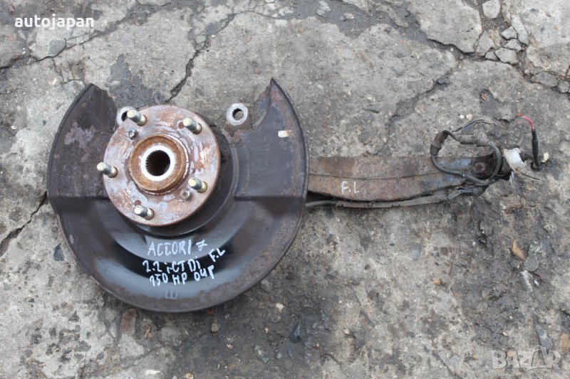 Преден ляв шенкел Хонда акорд 7 2.2 и-цтди 140кс комби 04г Honda accord 7 2.2i-ctdi 140hp 2004, снимка 1