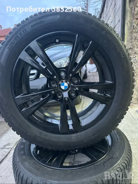 BMW джанти Styling 385 с гуми Michelin Alpin 5 225/55/17, снимка 1