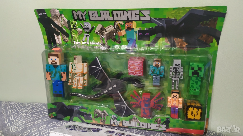 Майнкрафт фигури с дракон , снимка 1