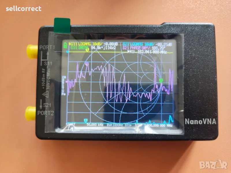 Vector Network Antenna Analyzer 10KHz-1.5GHz, снимка 1