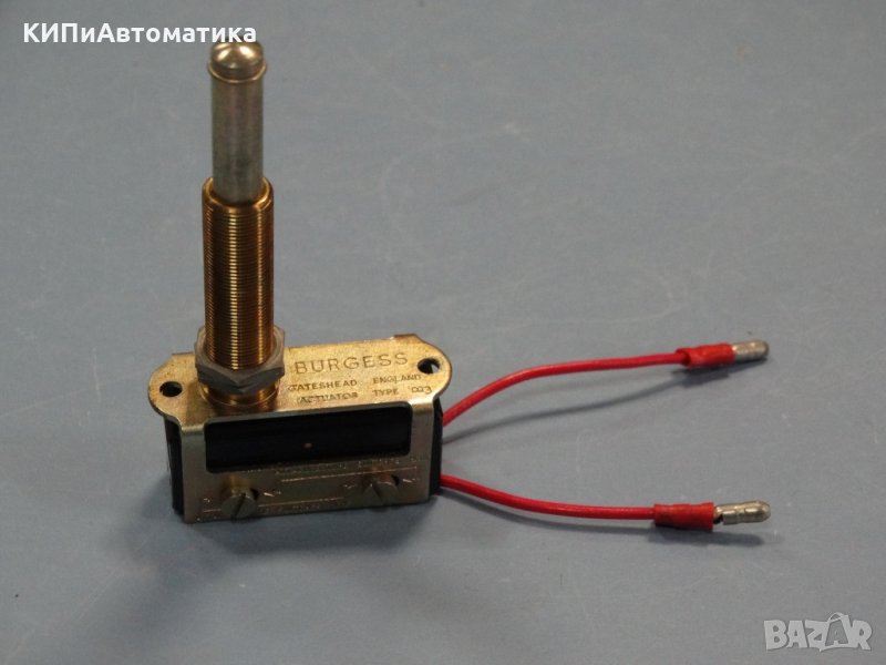 плунжерен изключвател BURGESS Actuator CQ3, снимка 1