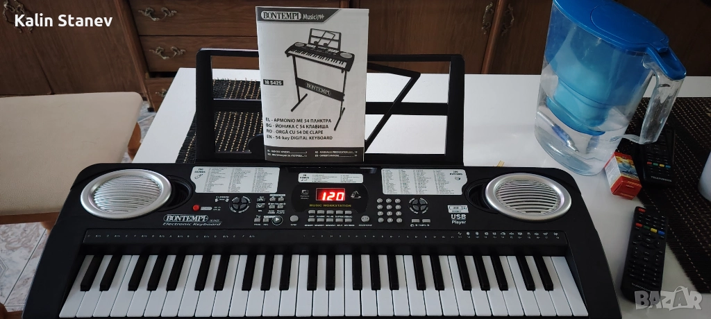 Синтезатор BONTEMPi със USB Player , снимка 1