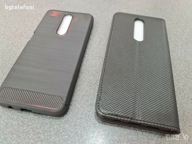 Xiaomi Poco X2 ,Xiaomi Redmi K30 тефтер и силикон Carbon, снимка 1