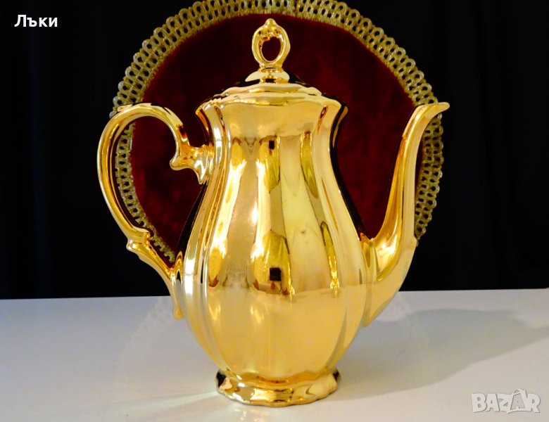 Кана 24k Gold,баварски порцелан. , снимка 1