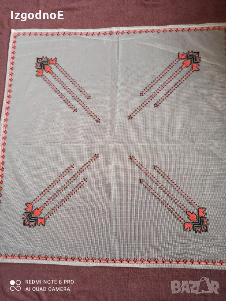 Нови тюлени карета, ръчно бродирани, снимка 1