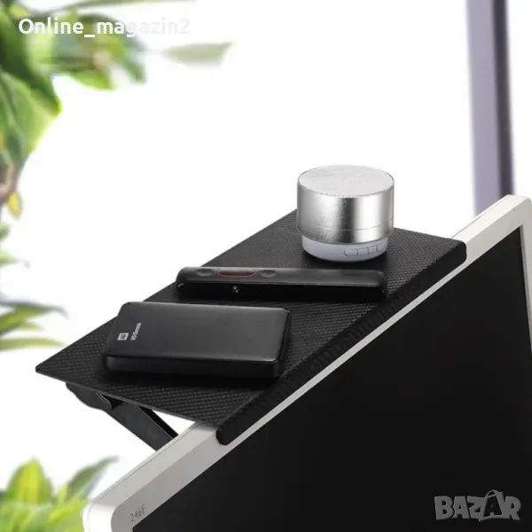 Настолна стойка за екран тип рафт, снимка 1