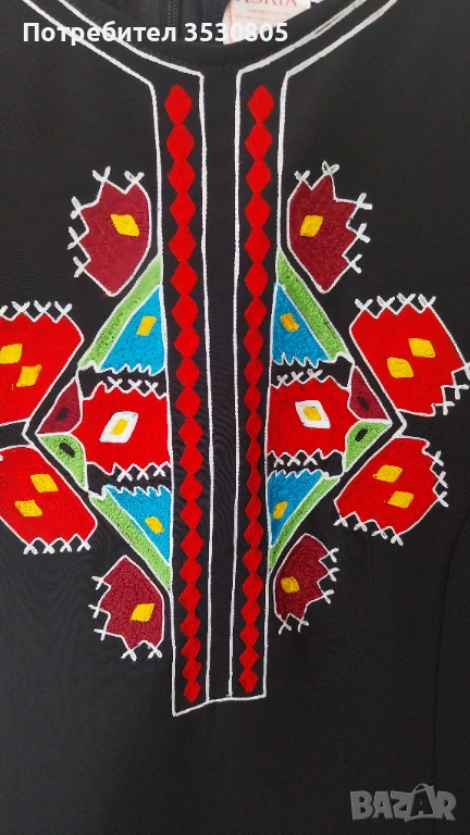 Рокля с пирински шевици, снимка 1