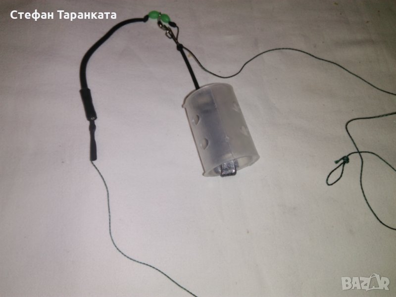 422 напълно готов монтаж на 20 грамова фидер  хранилка, снимка 1