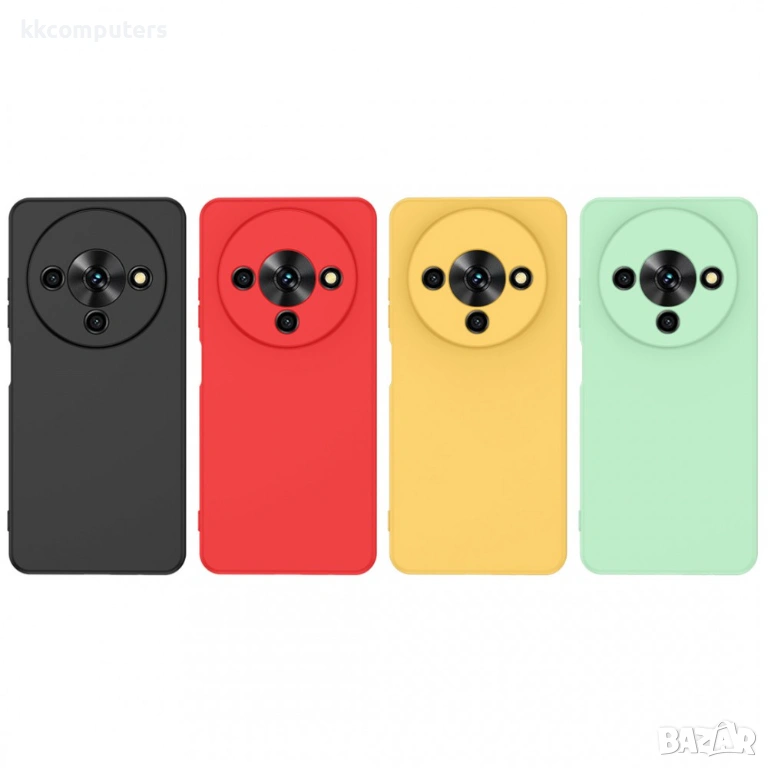 ZTE Blade A76 5G Силиконов калъф за телефон с каишка за ръка и Скрийн Протектор, снимка 1