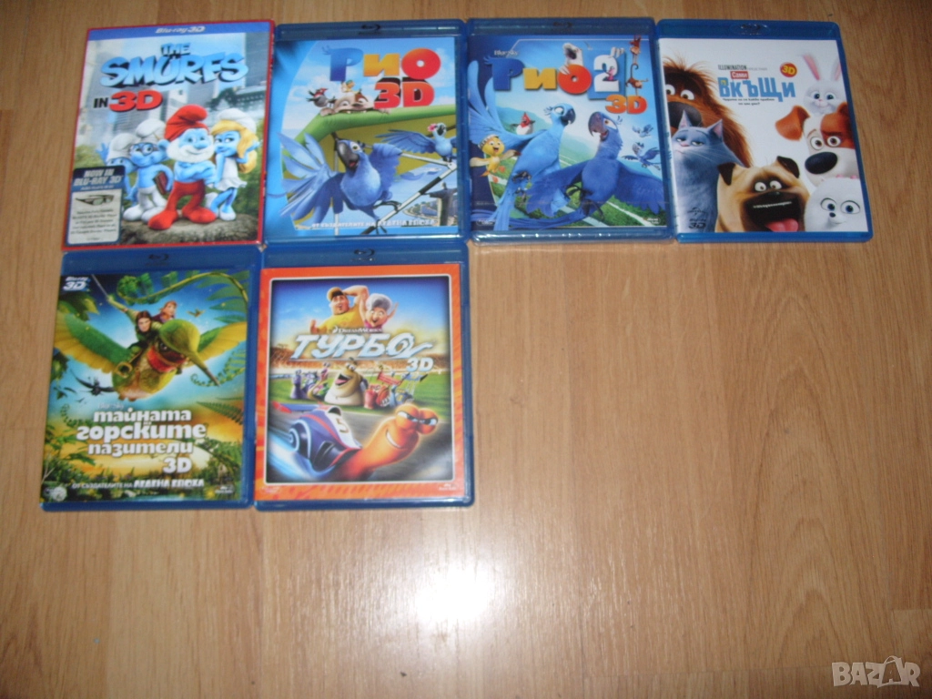 Анимации и филми на Blu-Ray, снимка 1