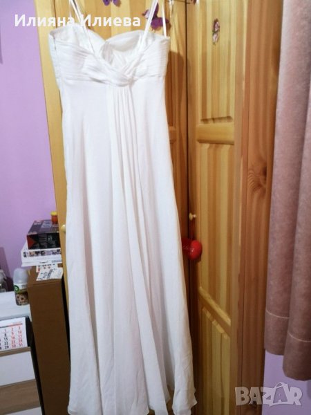 Дълга бяла рокля, снимка 1