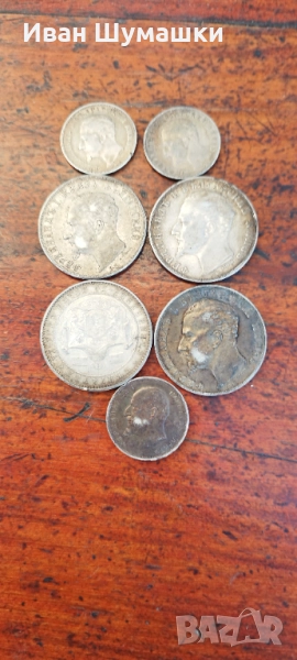 Продавам 7 монети от 1885 до 1912, снимка 1