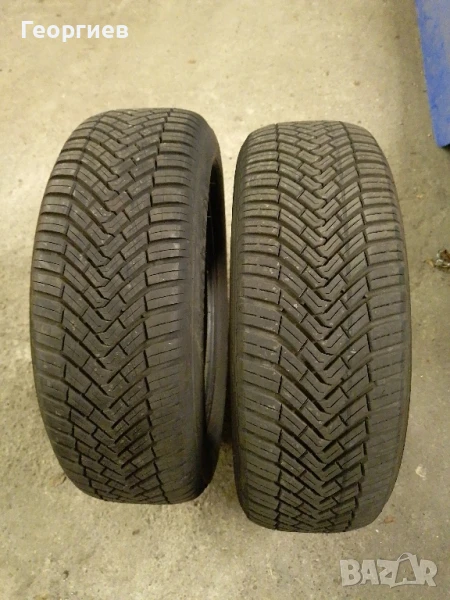 всесезонни гуми 2 броя 185 60 15 цола Континентал , снимка 1