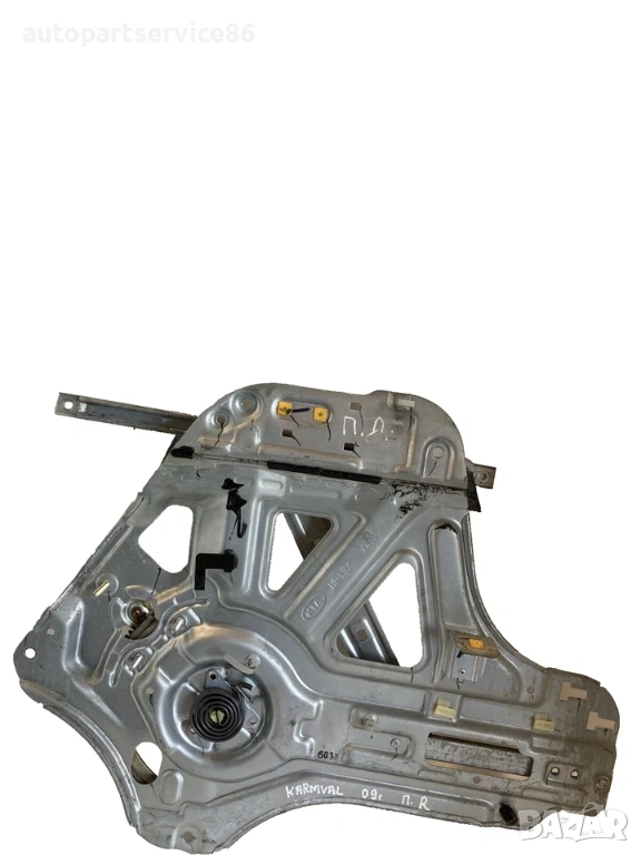 Регулатор на преден десен прозорец за KIA Carnival (2006–2012), снимка 1