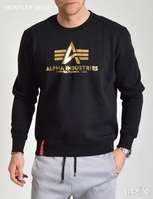 Мъжка блуза ALPHA INDUSTRIES. Размер L, снимка 1