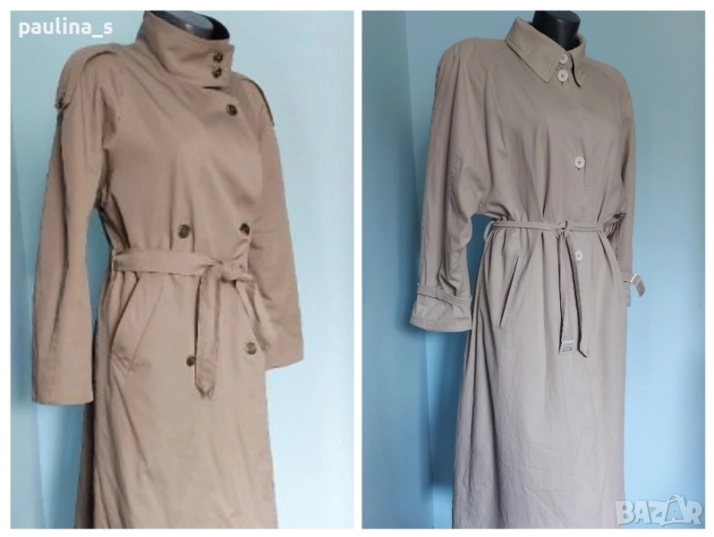 Два броя / Винтидж / Дънково палто / манто "Herluf design" и "Lady Adler" , снимка 1