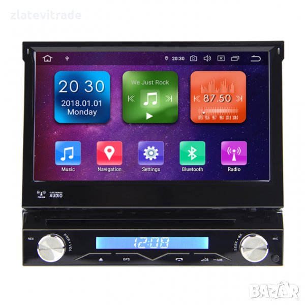 1 ДИН / 1 DIN НАВИГАЦИЯ ANDROID , снимка 1