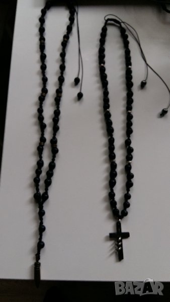 ДВА ГЕРДАНА С КАМЪК ГАГАТ И ДРУГИ, снимка 1