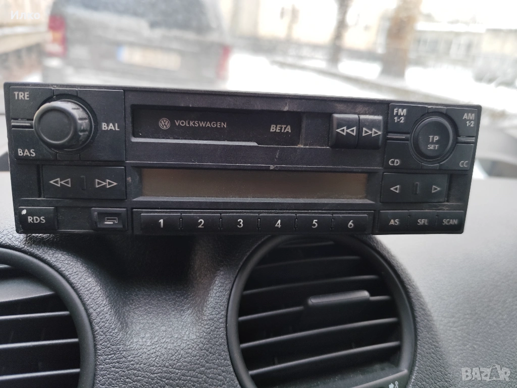 Авто радио фолцваген касетофон , снимка 1