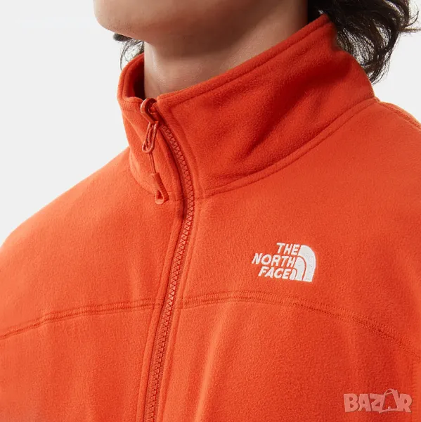 THE NORTH FACE -M 100 GLACIER 1/4 ZP - страхотен мъжки полар КАТО НОВ ХС, снимка 1