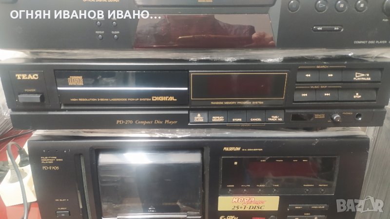 Teac PD-270 Compact Disc CD Audio Player

, снимка 1