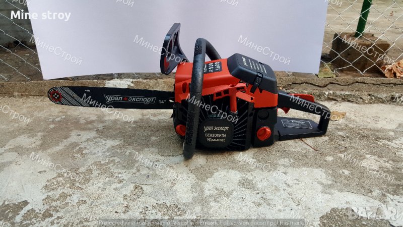 БЕНЗИНОВА Резачка УРАЛ ЕКСПОРТ 58см3 Моторен Трион Ural, снимка 1