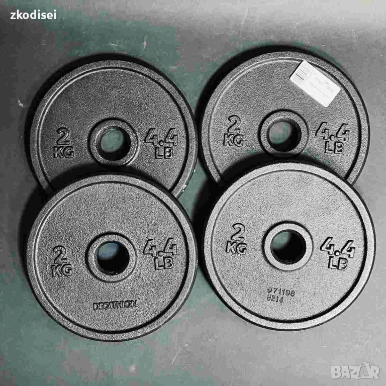 Тежести DECATLON 4x2кг., снимка 1