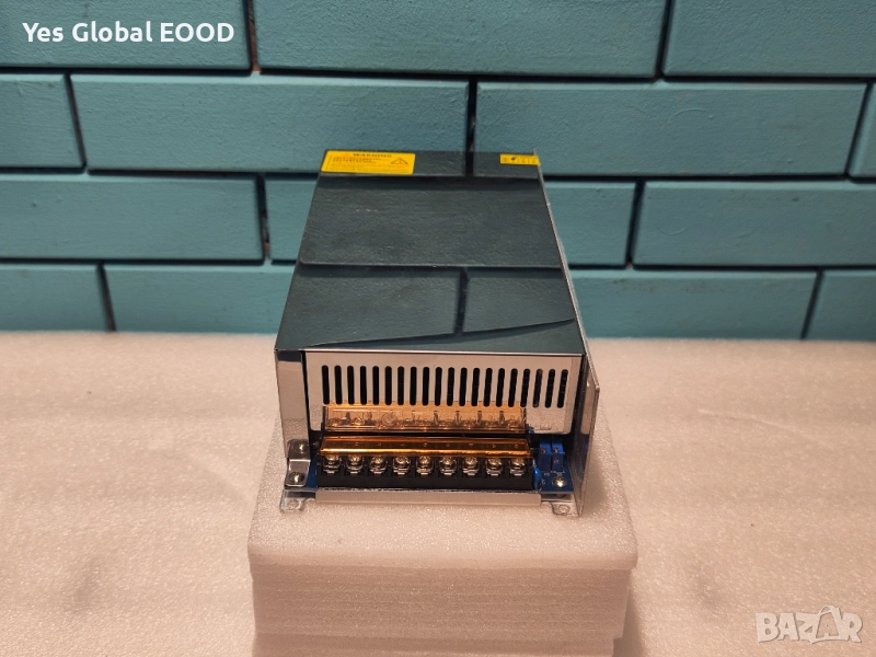 Захранващ трансформатор 48V 25A 1200W AC-DC за LED и CCTV, снимка 1