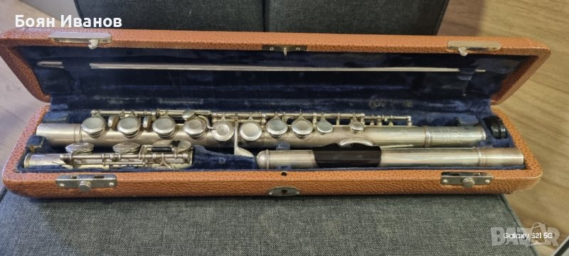 Сребърна флейта - Немска, снимка 1