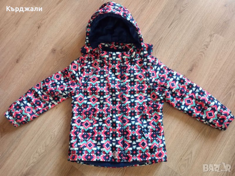 Дебело Яке с Качулка Crivit за Момиче ръст 128 см., снимка 1