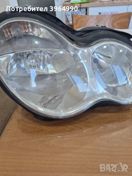 Кристални фарове за мерцедес С клас W203 фейс , снимка 1