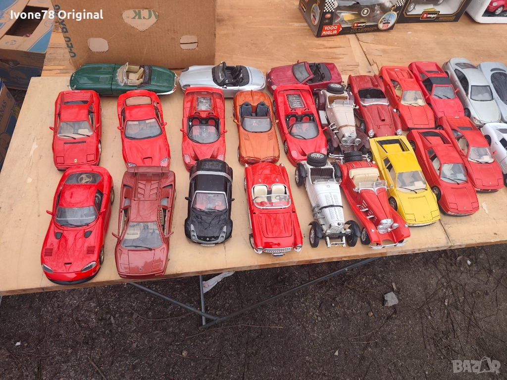 МЕТАЛНИ КОЛИ 1:18, снимка 1