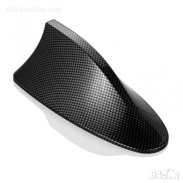 Антена за кола Automat тип перка на акула, с усилвател, Карбон, снимка 1