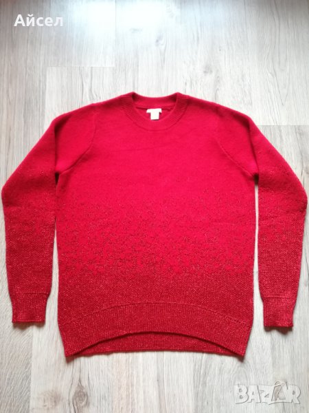 Дамски пуловер марка H&M с бляскави нотки, снимка 1
