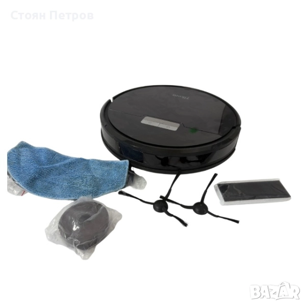 Tikom G8000 Pro Прахосмукачка-робот и Mop Combo, снимка 1