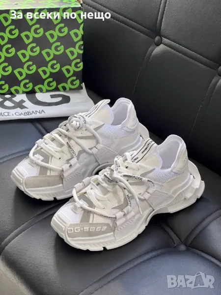 Dolce&Gabbana Дамски Бели Маратонки👟Дамски Спортни Обувки В Бял Цвят Долче И Габана Код E310, снимка 1