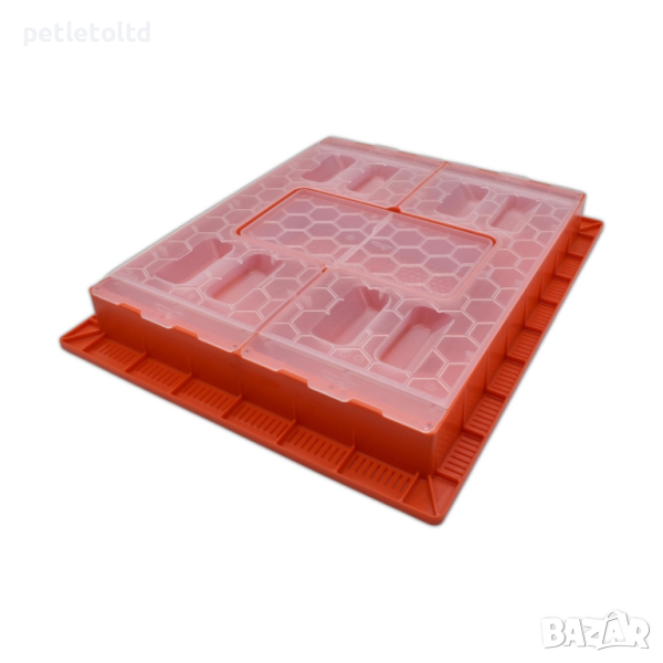 Хранилка турбо за пчели КОМБИНИРАНА модулна за 10-рамков кошер МОДЕЛ 2023, снимка 1