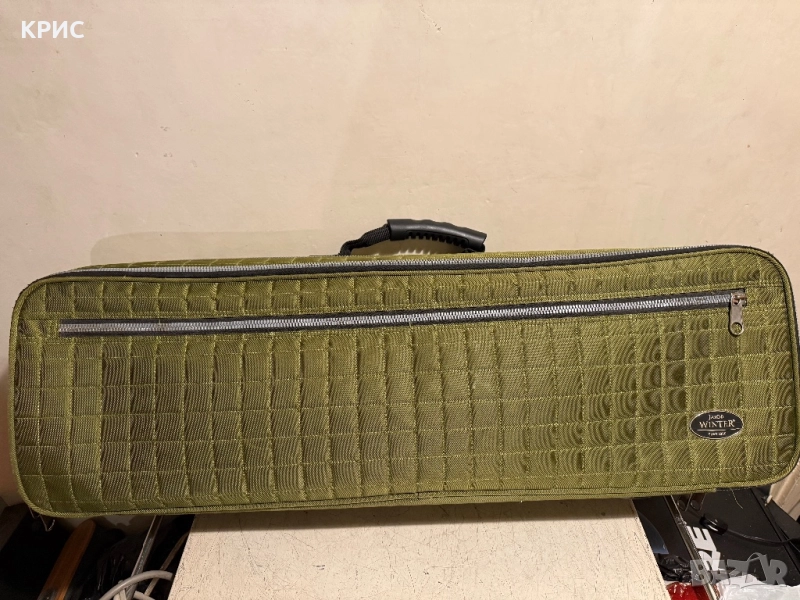 Jacob Winter калъф за цигулка JWC 665 OLIVE, снимка 1
